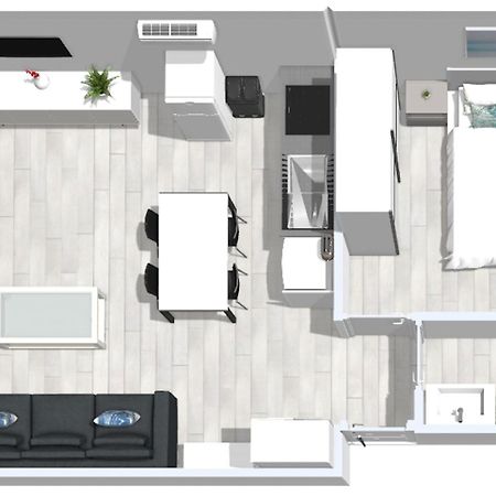 Roses Apartments 1 - Vista Mar Lateral - 1Habitacion المظهر الخارجي الصورة