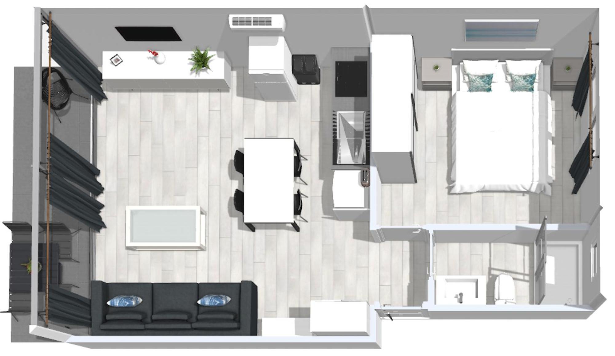 Roses Apartments 1 - Vista Mar Lateral - 1Habitacion المظهر الخارجي الصورة
